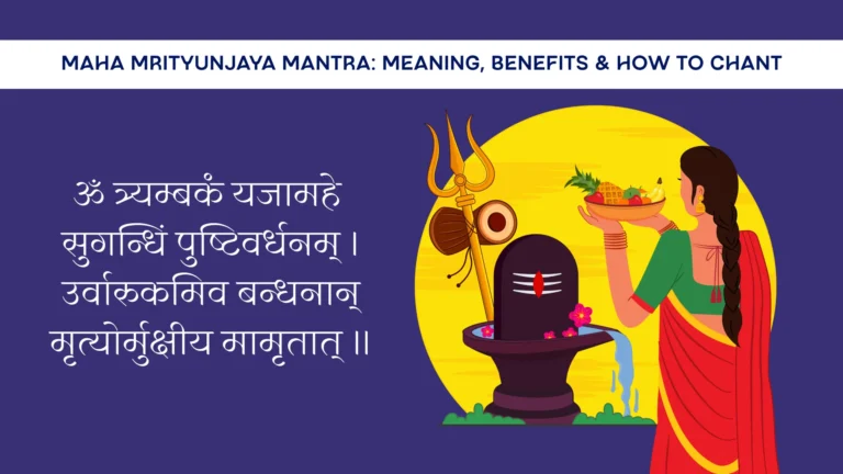 Maha Mrityunjaya Mantra: Meaning, Benefits & How to Chant