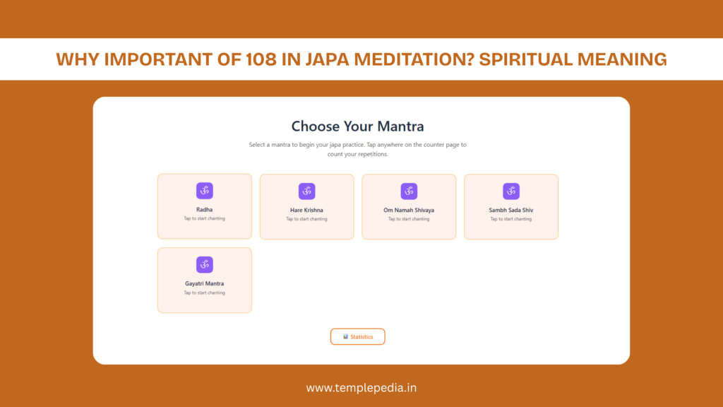 Important of 108 in Japa