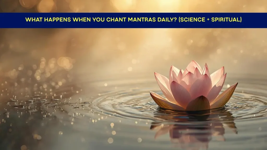 what happens when you chant mantras daily