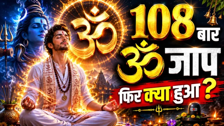 108 बार ॐ जप करने से क्या होता है? जानिए इसके अद्भुत आध्यात्मिक रहस्य