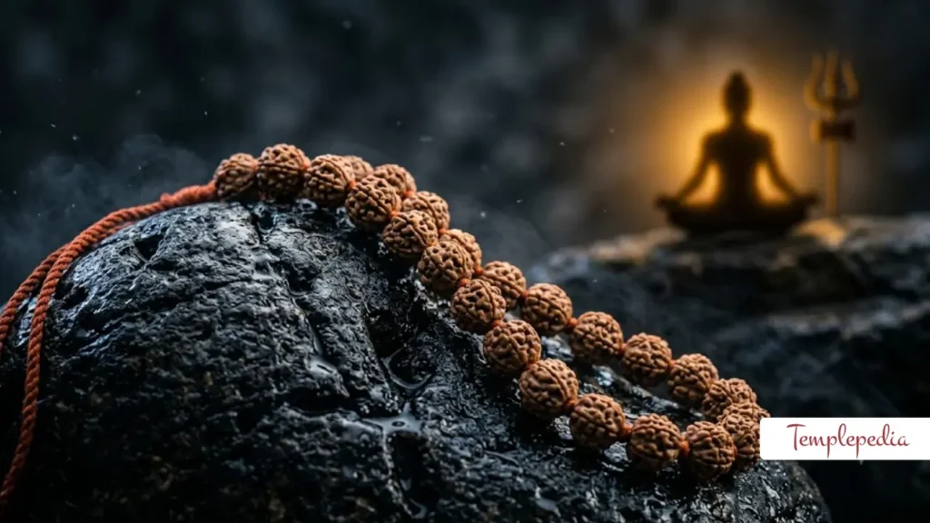 5 Mukhi Rudraksha Mala for deep Shiva mantra chanting