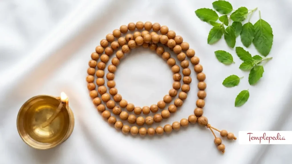 Authentic Tulsi Mala beads for Krishna Japa meditation